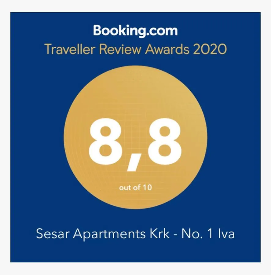 Sesar Apartments Krk - No. 1 Iva Krk Town Croazia
